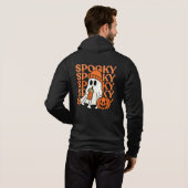 Spooky Ghost Vibes Hoodie (Schwarz voll)