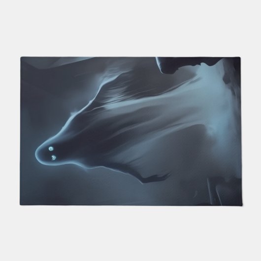 Spooky Ghost Welcome Doormat Fußmatte (Vorderseite)