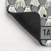 Spooky Ghosts and Grabsteins Halloween Mousepad (Ecke)