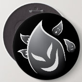 Spooky Ghosts Button (Vorne & Hinten)