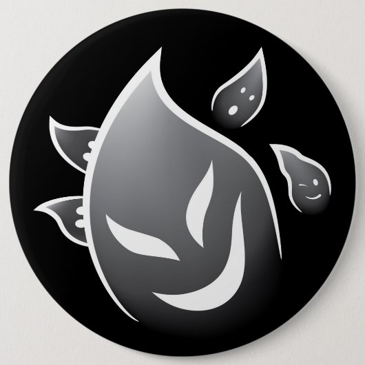 Spooky Ghosts Button (Vorderseite)