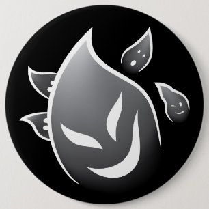 Spooky Ghosts Button