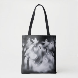 Spooky Ghosts Graveyard Custom Tasche