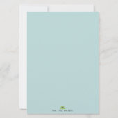 Spooky Ghosts Halloween-Party Einladung (Rückseite)