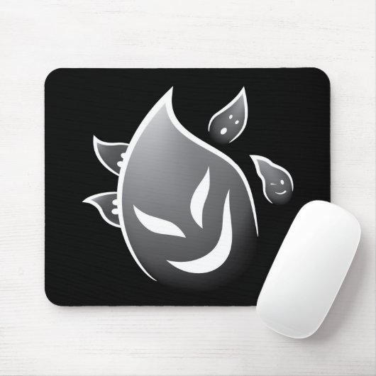 Spooky Ghosts Mousepad (Mit Mouse)