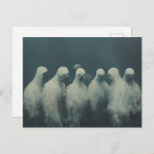 Spooky Ghosts Postkarte (Vorne/Hinten)