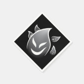 Spooky Ghosts Serviette (Ecke)