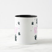 Spooky Ghosts Super Niedlich Halloween Tasse (Zentrum)