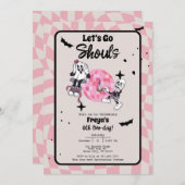 Spooky Ghoul Halloween, jedes Alter zum Geburtstag Einladung (Vorne/Hinten)