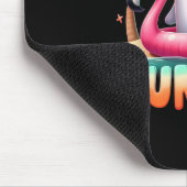 Spooky Ghoul Summer Funny Ghost Flamingo Summer Va Mousepad (Ecke)