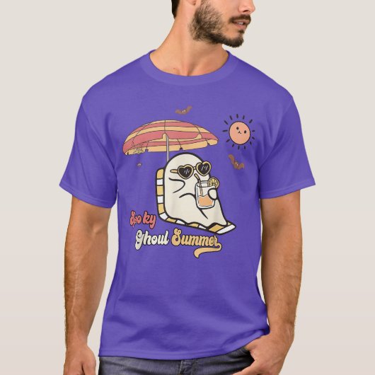 Spooky Ghoul Summer Happy Summerween Spooky Summer T-Shirt (Vorderseite)