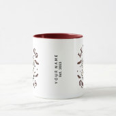 Spooky Ghouls Halloween Retro-Kaffee Tasse (Zentrum)