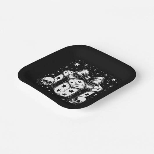 Spooky Gift Pappteller (Gewinkelt)