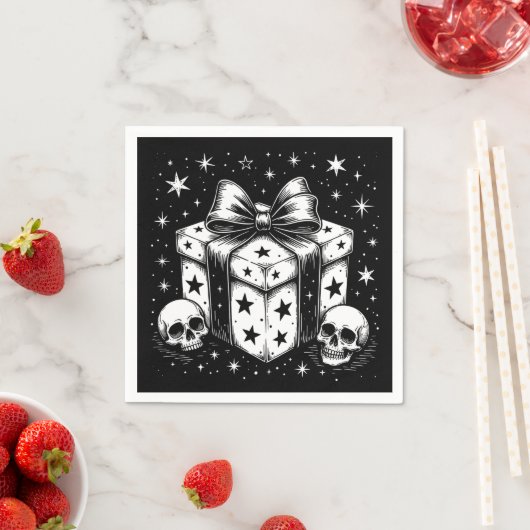 Spooky Gift Serviette (Beispiel)