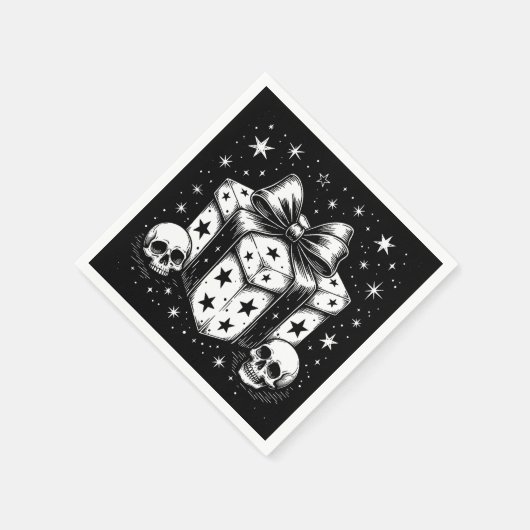 Spooky Gift Serviette (Ecke)
