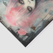 Spooky Girl 10 Decoupage Paper Seidenpapier (Ausschnitt)