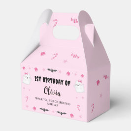 Spooky Girl Halloween Geburtstagsparty Geschenkschachtel