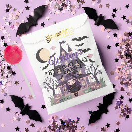 Spooky Girl Lila Birthday Party Geschenktütchen