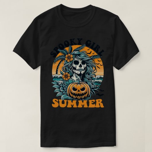 Spooky Girl Summer T-Shirt (Design vorne)