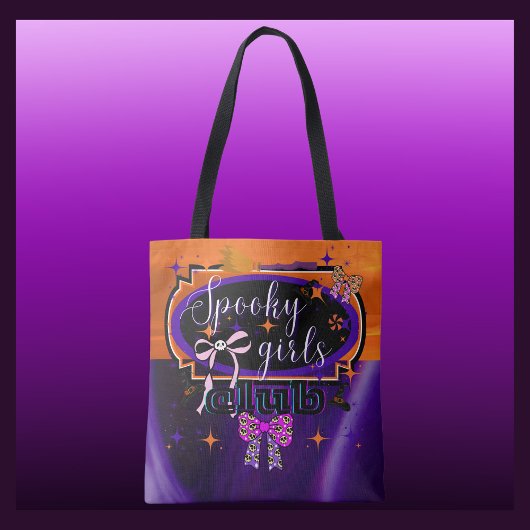 Spooky Girls Halloween Custom Tasche