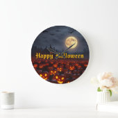 Spooky Glow Halloween Clock – Limited Edition Große Wanduhr (Zuhause)