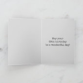 Spooky Glows Aura sehen "GLÜCKLICH 69. GEBURTSTAG" Karte (Innenseite)