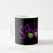 Spooky Glows Eyeball Halloween-Tasse Kaffeetasse (Vorderseite Links)