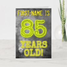 Spooky glühende Aura aussehen "85 JAHRE ALT!" + Na