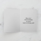 Spooky glühende Aura sehen "3 JAHRE ALT!" + Name Karte (Innenseite)