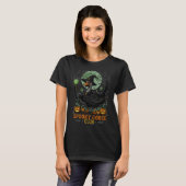 Spooky Goose Club Goose Gone Goth T-Shirt (Vorne ganz)