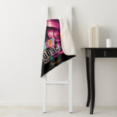 Spooky Goth Girl Halloween Sherpadecke (Beispiel)