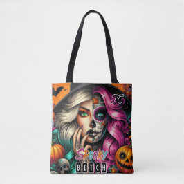 Spooky Goth Girl Halloween Tasche