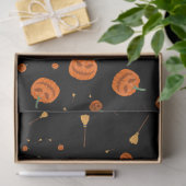 Spooky Gothic Halloween Dekoupage Tissue Seidenpapier (Geschenk)