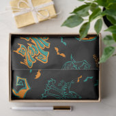 Spooky Gothic Halloween Dekoupage Tissue Seidenpapier (Geschenk)