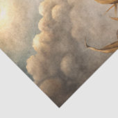 Spooky Gothic Scarecrow Fantasy Seidenpapier (Detail)