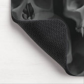 Spooky-Gothic-Schädel Mousepad (Ecke)