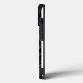 Spooky Gothic Skull Black & Gray Case-Mate iPhone Hülle (Rückseite / Links)