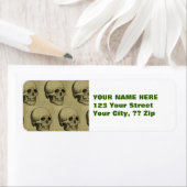 Spooky Gothic Skulls Pattern Halloween (Insitu)