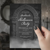 Spooky Grabstein & Fog Halloween-Party Einladung