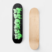 Spooky Graffiti Custom Personalisiert Skateboard (Vorderseite)