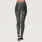 Spooky Graveyard Girl Leggings (Rückseite)
