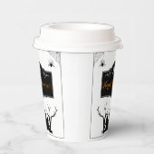 Spooky Graveyard Halloween Pappbecher (Rechts)