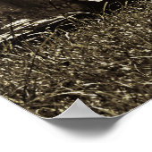 Spooky Graveyard Poster (Ecke)