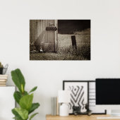 Spooky Graveyard Poster (Heimbüro)