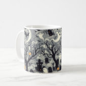 Spooky Graveyard-Tasse Kaffeetasse (Vorderseite Links)