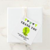 Spooky Green Slime Monster Vielen Dank Geschenkanhänger (Beispiel)