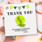 Spooky Green Slime Monster Vielen Dank Geschenkanhänger