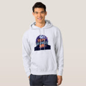 Spooky Greetings T - Shirt: Glückliches Halloween Hoodie (Vorne ganz)