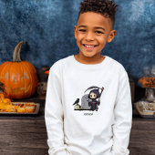 Spooky Grim Sensenmann Graveyard Crow Gothic Hallo