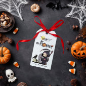 Spooky Grim Sensenmann Graveyard Crow Gothic Hallo Geschenkanhänger